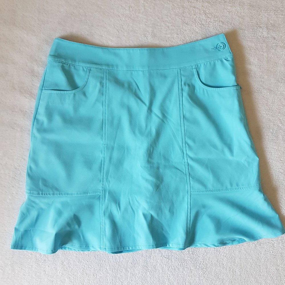 EP New York Blue golf flounce skort (size 2)